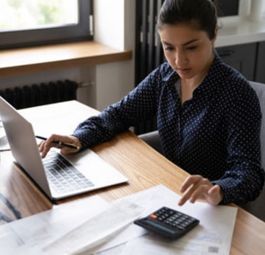 Woman on laptop